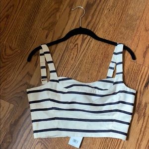 Veronica Beard cropped shirt